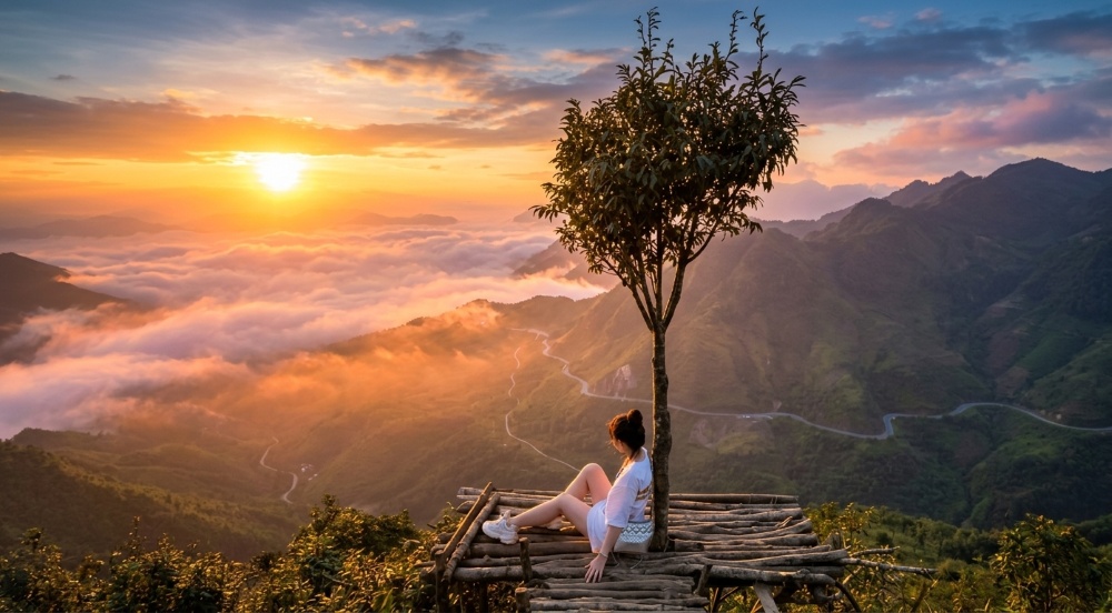 "Chữa lành" chủ động bằng trải nghiệm săn mây Sapa